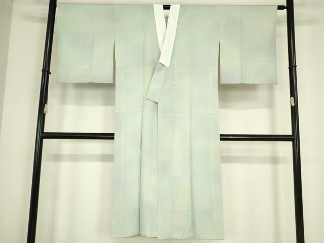 平和屋着物●長襦袢　無双仕立て　霞文　正絹　逸品　DABC3682az