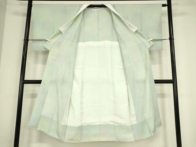 平和屋着物●長襦袢　無双仕立て　霞文　正絹　逸品　DABC3682az