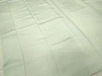 平和屋着物●長襦袢　無双仕立て　霞文　正絹　逸品　DABC3682az