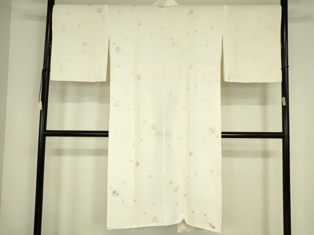 平和屋着物●長襦袢　袷　松竹梅　金彩　正絹　逸品　DABC3683az