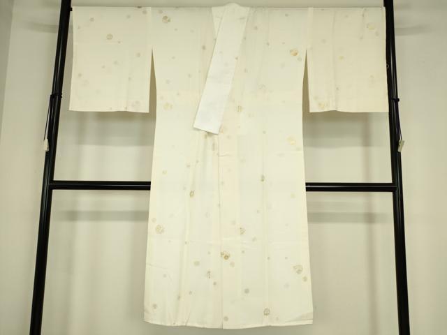 平和屋着物●長襦袢　袷　松竹梅　金彩　正絹　逸品　DABC3683az