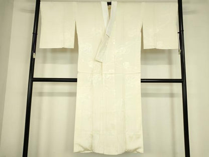 平和屋着物●長襦袢　袷　鼓文　暈し染め　正絹　逸品　DABC3690az