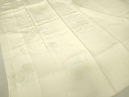 平和屋着物●長襦袢　袷　鼓文　暈し染め　正絹　逸品　DABC3690az