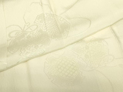平和屋着物●長襦袢　袷　鼓文　暈し染め　正絹　逸品　DABC3690az