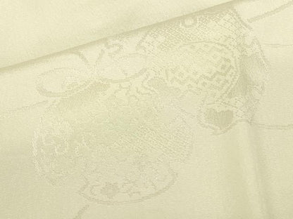 平和屋着物●長襦袢　袷　鼓文　暈し染め　正絹　逸品　DABC3690az