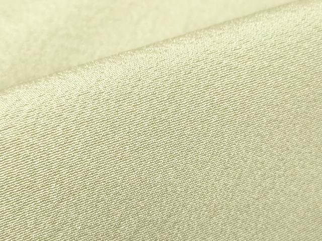 平和屋着物●上質な色無地　若葉色　正絹　逸品　DABC3772az