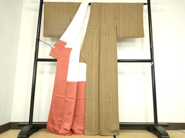 平和屋着物●訪問着　舞蝶間道　正絹　逸品　DABC3776az