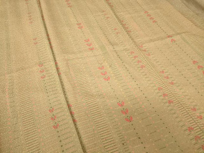 平和屋着物●訪問着　舞蝶間道　正絹　逸品　DABC3776az