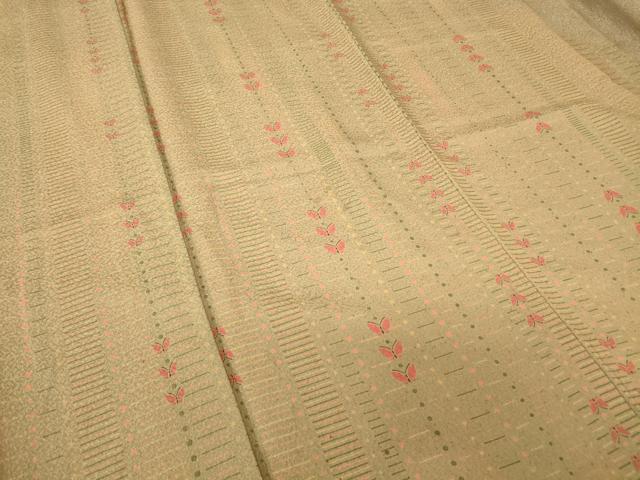 平和屋着物●訪問着　舞蝶間道　正絹　逸品　DABC3776az
