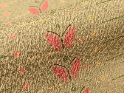 平和屋着物●訪問着　舞蝶間道　正絹　逸品　DABC3776az