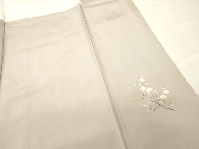 平和屋着物●和紙染染色作家・植村彩弘　訪問着　枝梅文　暈し染め　金彩　やまと誂製　正絹　逸品　DABC3777az