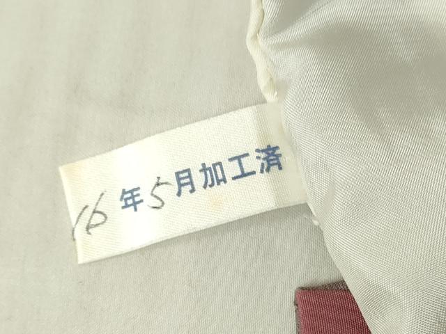 平和屋着物●上質な小紋　舞花間道　金彩　正絹　逸品　DABC3785az