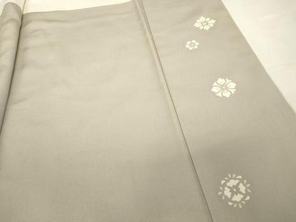平和屋着物●豪華色留袖　駒刺繍　正倉院花文　暈し染め　金彩　正絹　逸品　DABC3790az