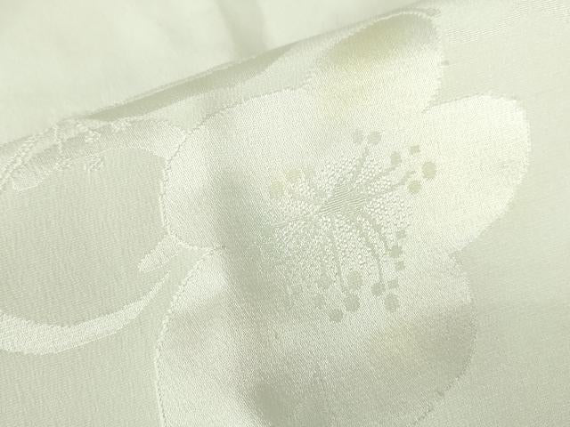 平和屋着物●長襦袢　無双仕立て　舞花文　正絹　逸品　DABC3938az