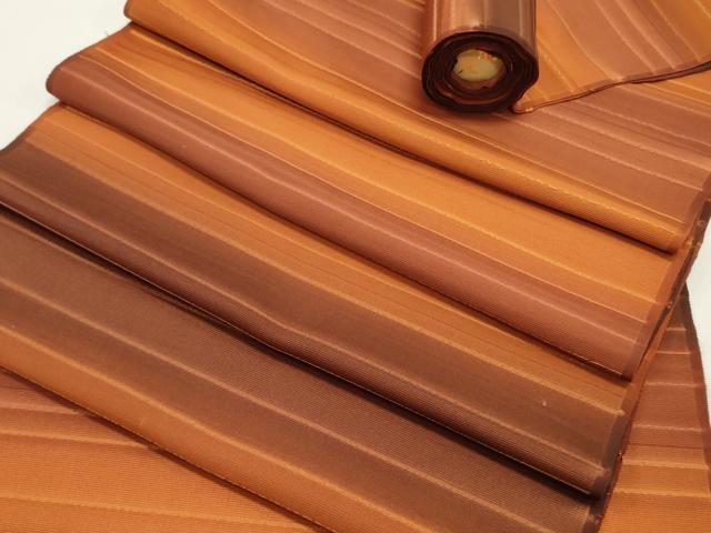 平和屋着物▼羽織・コート 反物 羽尺 横段文 逸品 未使用 DABC4173zy