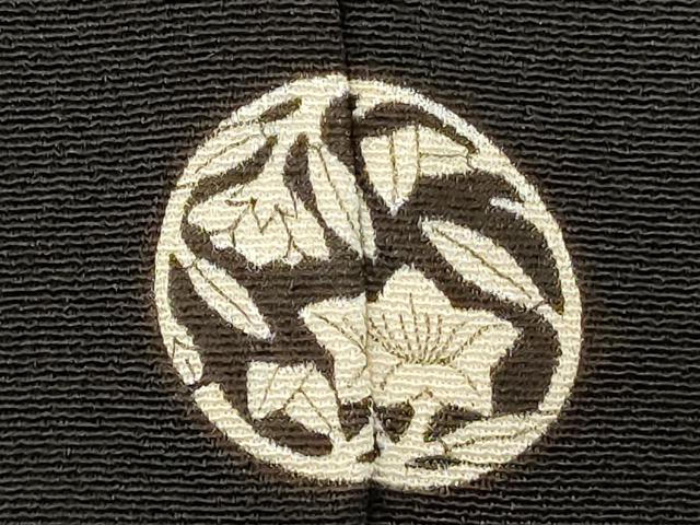 平和屋着物■豪華黒留袖　人物風景文　暈し染め　正絹　逸品　DABC4523cd