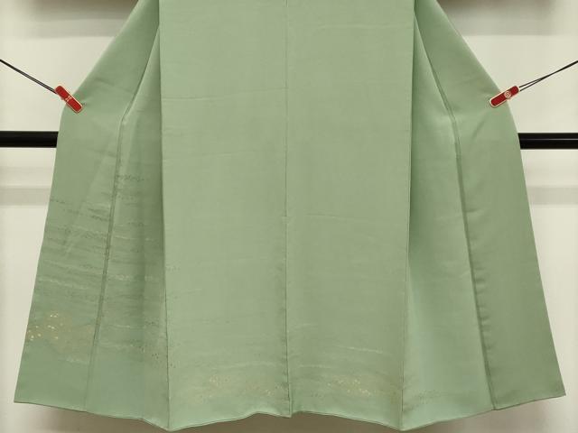 平和屋着物■豪華色留袖 箔散らし文 金糸 正絹 逸品 DABC4535cd