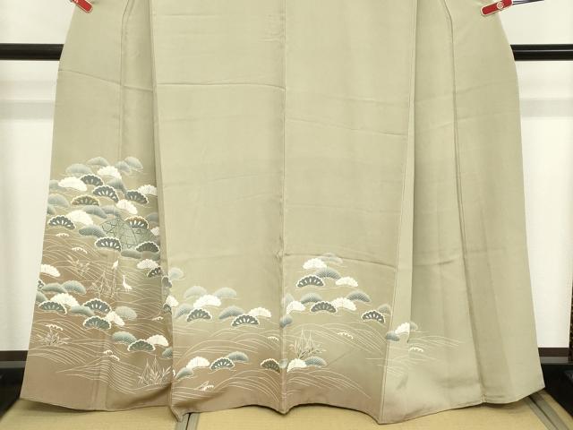 平和屋着物■訪問着 浜松文 金彩 正絹 逸品 DABC4539cd