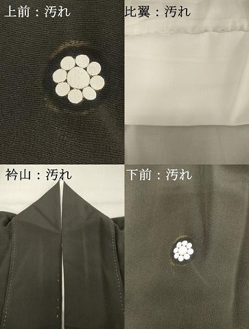 平和屋着物■豪華黒留袖　風景文　正絹　逸品　DABC4571cd