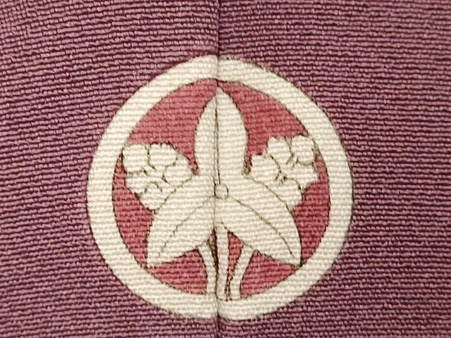 平和屋着物■上質な色無地 古代紫色 正絹 逸品 未使用 DABC4572cd