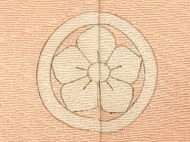 平和屋着物■上質な色無地 風景菱地紋 虹色 正絹 逸品 DABC4580cd