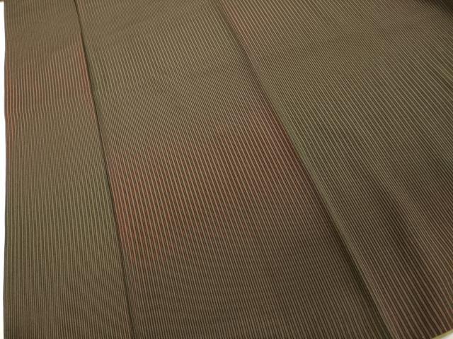 平和屋着物■上質な小紋 間道 正絹 逸品 DABC4586cd