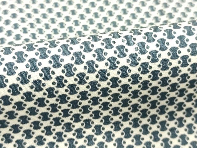 平和屋着物■上質な小紋 抽象文様 正絹 逸品 DABC4594cd