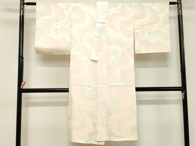 平和屋着物■長襦袢　袷　雲重ね文　暈し染め　正絹　逸品　DABC4595cd