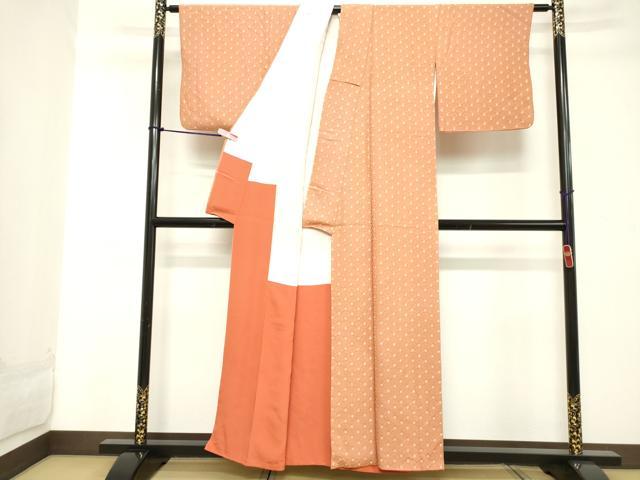 平和屋着物■上質な小紋 総絞り 青海波 正絹 逸品 DABC4629cd