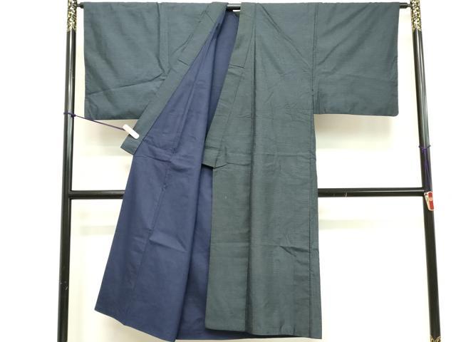 平和屋着物■男性　本場大島紬　100亀甲　総詰め　正絹　逸品　DABC4665cd