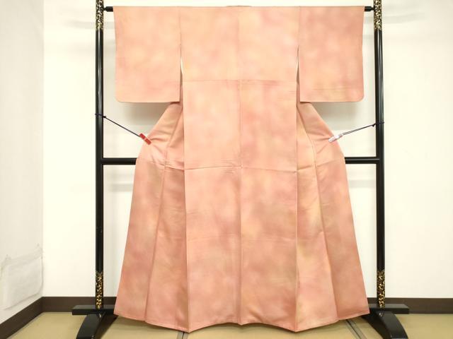 平和屋着物■上質な小紋　霞文　暈し染め　正絹　逸品　DABC4746cd