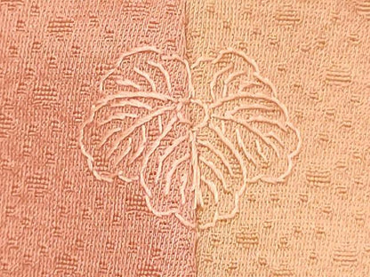 平和屋着物■上質な小紋　霞文　暈し染め　正絹　逸品　DABC4746cd