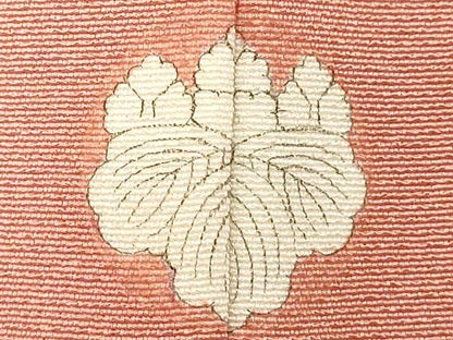 平和屋着物■上質な色無地 紅梅色 正絹 逸品 DABC4758cd