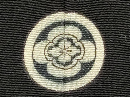 平和屋着物■豪華黒留袖　飛鶴吉祥花唐草文　松竹梅　金彩　正絹　逸品　DABC4762cd