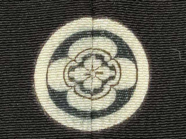 平和屋着物■豪華黒留袖　飛鶴吉祥花唐草文　松竹梅　金彩　正絹　逸品　DABC4762cd