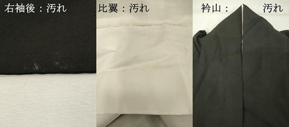 平和屋着物■豪華黒留袖　駒刺繍　雲取り飛鶴宝尽くし花文　金彩　正絹　逸品　DABC4765cd