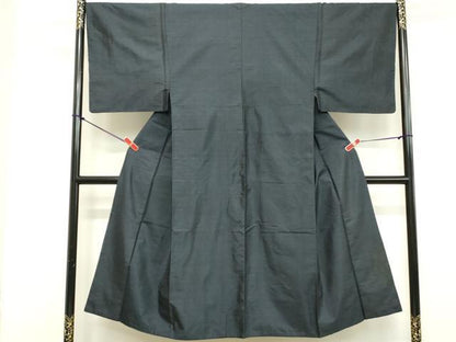 平和屋着物■男性　本場大島紬　亀甲柄　正絹　逸品　DABC4772cd