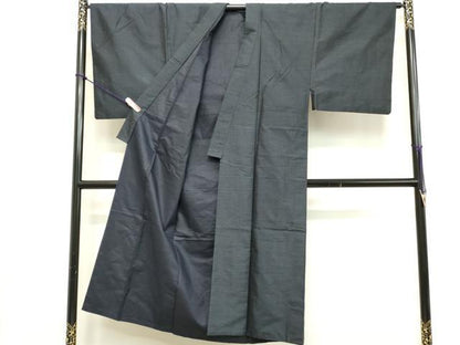平和屋着物■男性　本場大島紬　亀甲柄　正絹　逸品　DABC4772cd