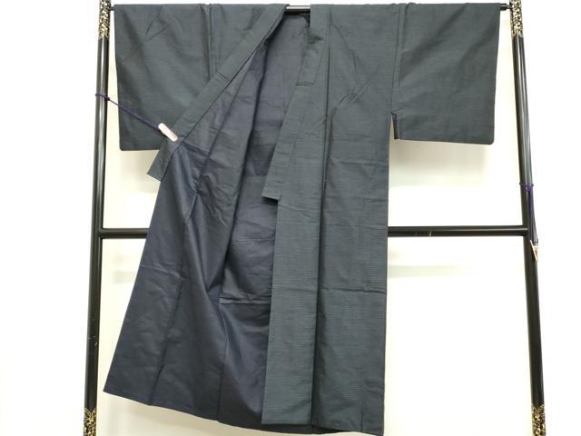 平和屋着物■男性　本場大島紬　亀甲柄　正絹　逸品　DABC4772cd