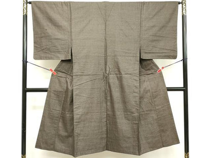 平和屋着物■男性　紬　120亀甲　総詰め　正絹　逸品　DABC4798cd