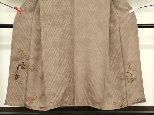 平和屋着物■豪華色留袖　御所車花松文　正絹　逸品　DABC4811cd