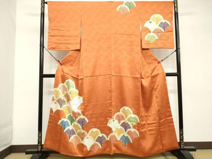 平和屋着物■訪問着 駒刺繍 松葉青海波 金彩 やまと誂製 正絹 逸品 DABC4835cd