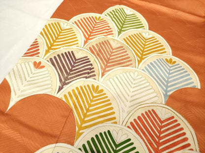 平和屋着物■訪問着 駒刺繍 松葉青海波 金彩 やまと誂製 正絹 逸品 DABC4835cd
