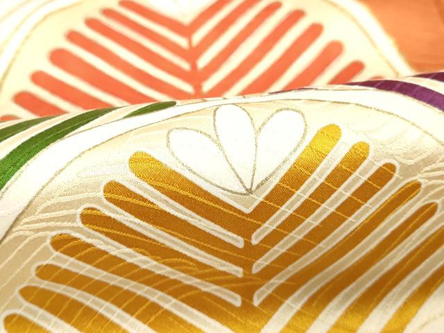 平和屋着物■訪問着 駒刺繍 松葉青海波 金彩 やまと誂製 正絹 逸品 DABC4835cd