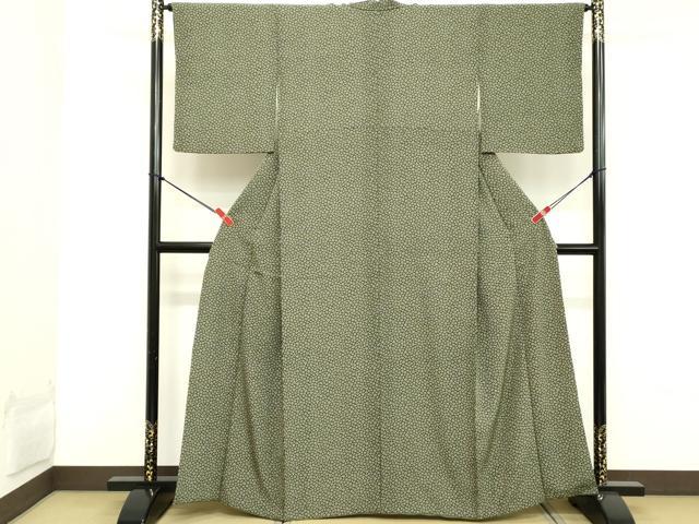 平和屋着物■江戸小紋 抽象文様 正絹 逸品 DABC4840cd