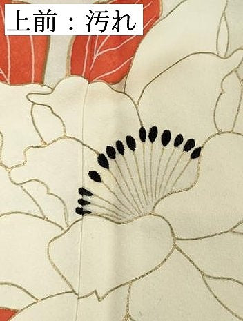 平和屋着物■訪問着 草花文 暈し染め 金彩 正絹 逸品 DABC4879cd