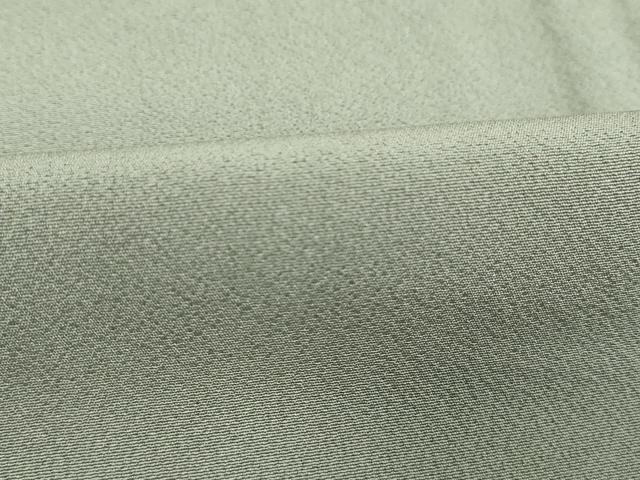 平和屋着物■上質な色無地 千草色 正絹 逸品 DABC4881cd