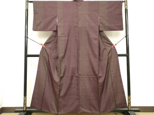 平和屋着物■上質な紬 間道 正絹 逸品 DABC4894cd