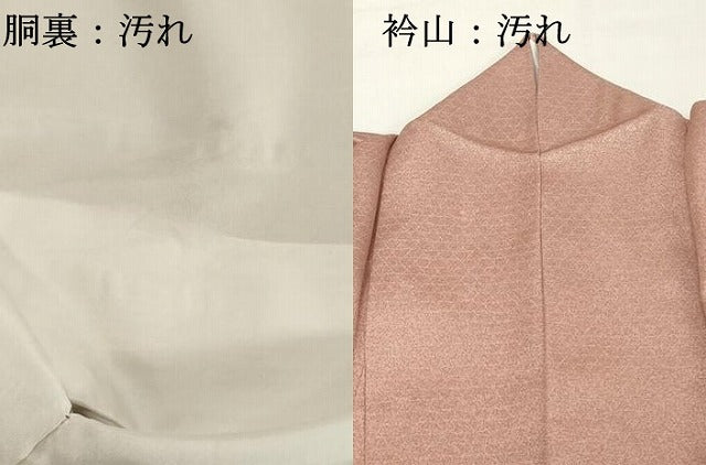 平和屋着物■訪問着 葡萄蔦の葉文 暈し染め 金銀彩 そごう百貨店扱い 正絹 逸品 DABC4908cd