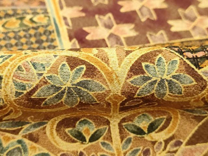 平和屋着物■上質な小紋 切嵌吉祥花文 正絹 逸品 DABC4928cd